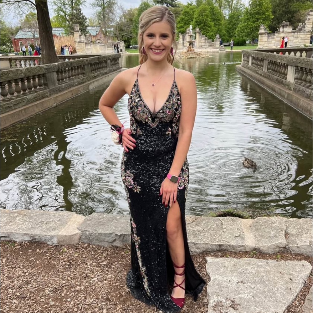 Black Primavera Prom Dress